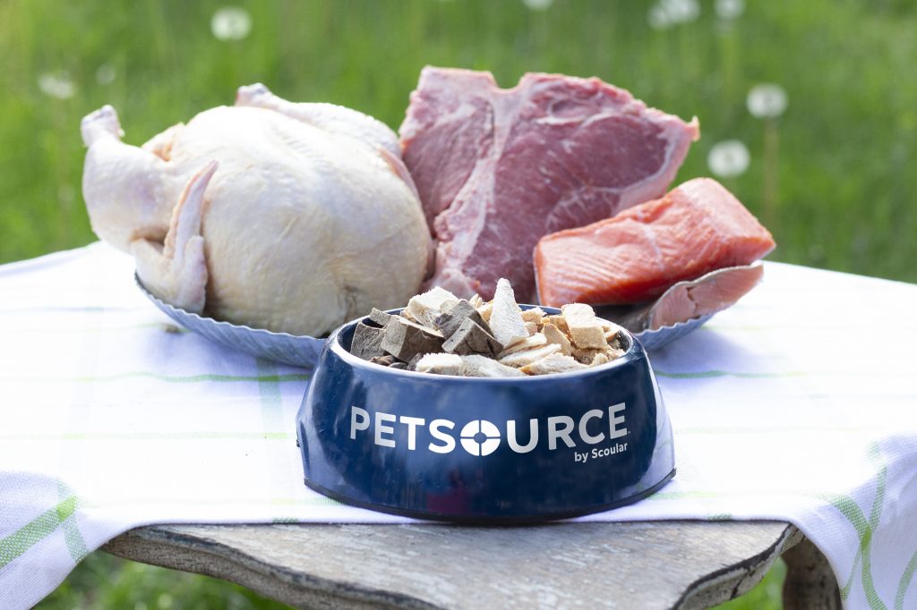 Petsource by Scoular freeze-dried ingredients