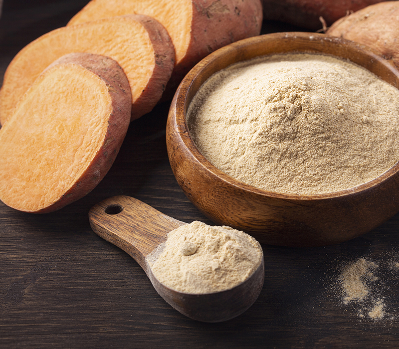 Sweet potato flour