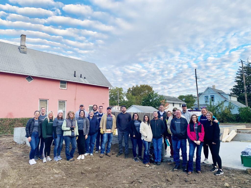 Scoular Habitat for Humanity Volunteers