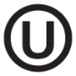 U logo